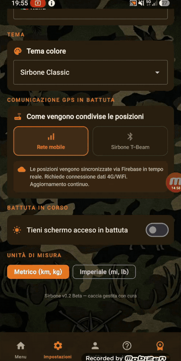 Sirbone – Off-grid e profilo